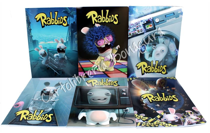 Quad. Maxi Rig. C - Righe con margine Per 4-5 elem. medie e superiori Rabbids