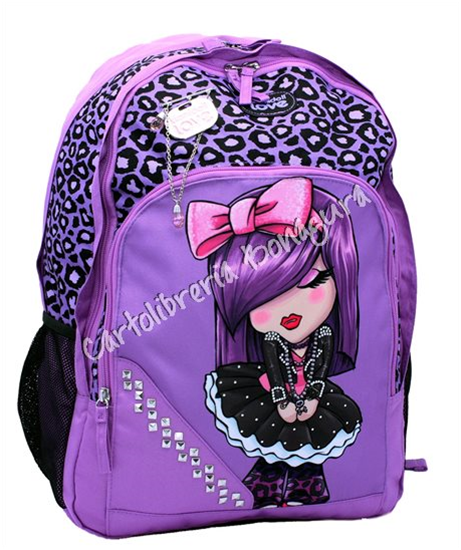 Zaino Double Lilla Kimmidoll Love