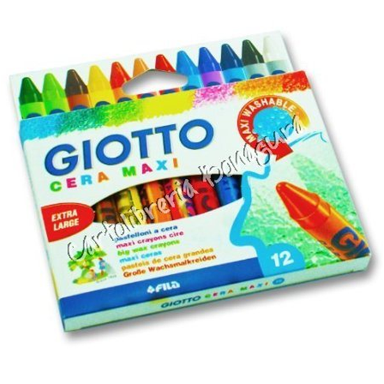 Pastelli a Cera Maxi Giotto (conf. 12)
