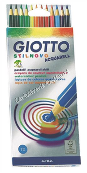 Pastelli Acquerellabili Giotto Stilnovo (conf. 12)