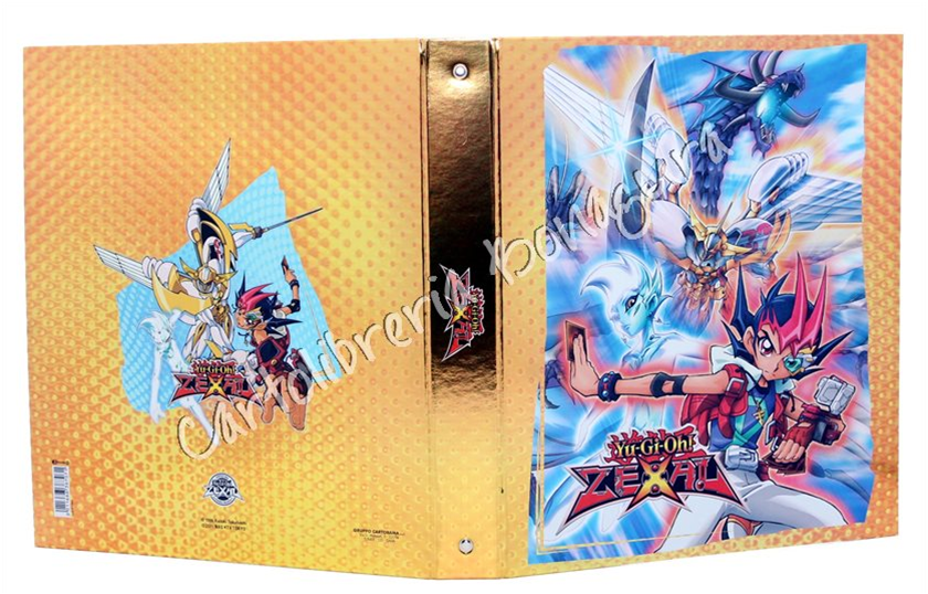 Copertina Ad Anelli Giallo Yu Gi Oh