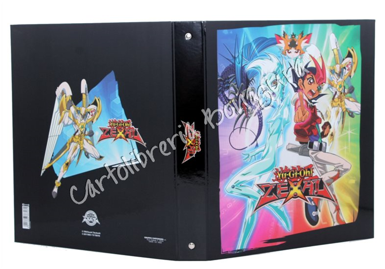 Copertina Ad Anelli Nero Yu Gi Oh