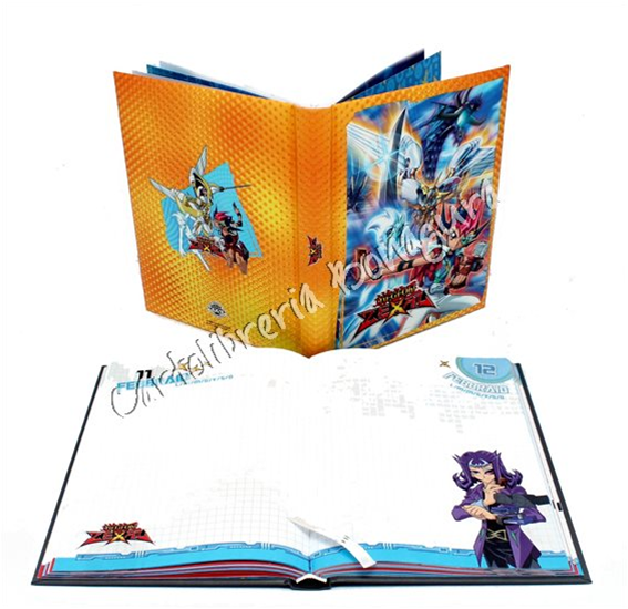 Diario Standard 10M Giallo Yu Gi Oh