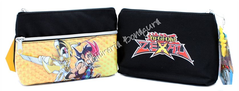 Busta Big 2 Zip Giallo Yu Gi Oh