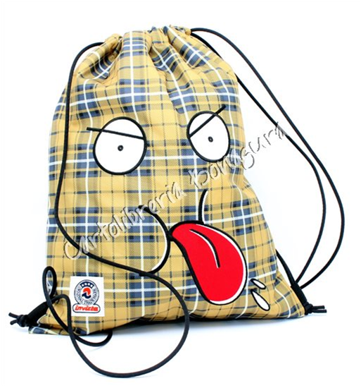 Zaino Multiuso Blue Plaid Face Fantasy Invicta