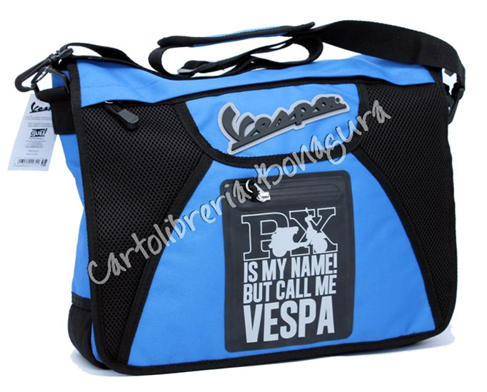 Tracolla Orizzontale Blu Vespa