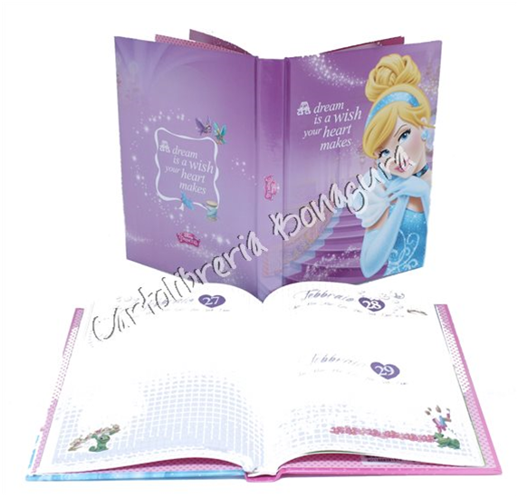 Diario Standard 10M Fucsia Cenerentola