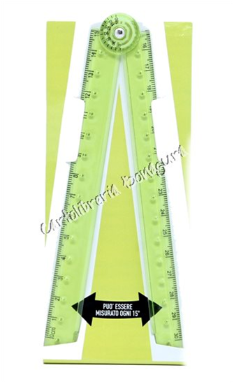 Righello Pieghevole Verde 30cm