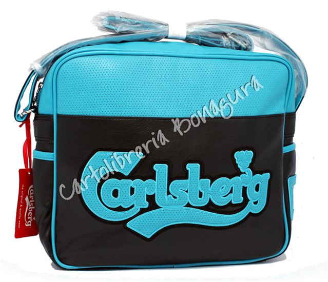 Tracolla Classic Punch Blu Carlsberg
