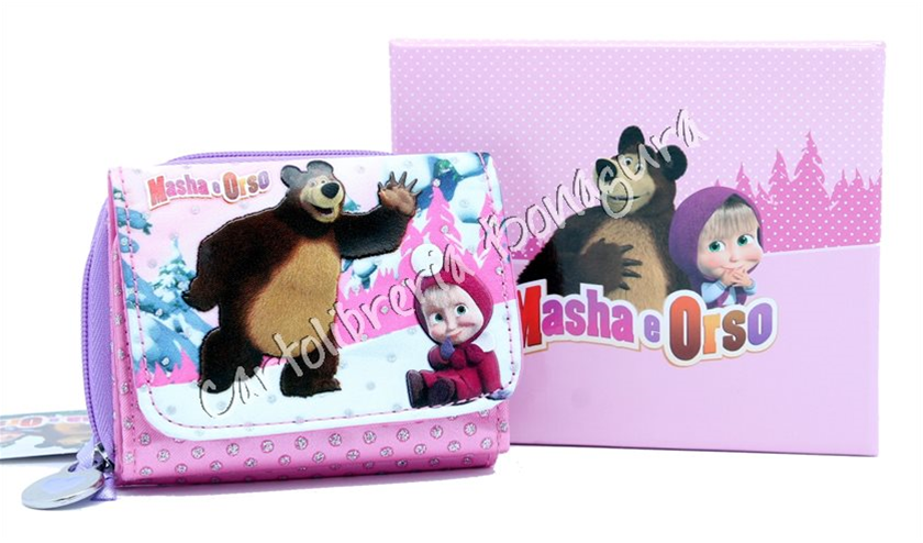 Portafoglio Masha e Orso