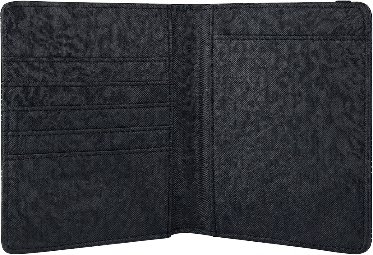 Portapassaporto Nero Chrome Disegno38