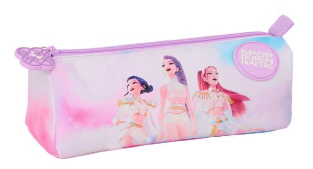 Bustina Astuccio Triangolare Rosa K-Pop Demon Hunters