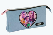 Astuccio Triplo Busta Azzurra K-Pop Demon Hunters