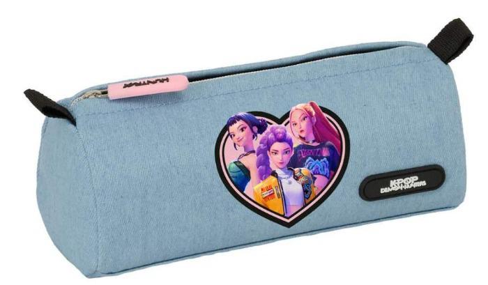 Bustina Astuccio Triangolare Azzurro K-Pop Demon Hunters