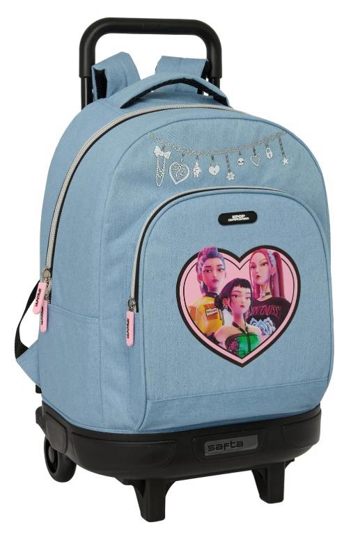 Zaino Trolley Azzurro K-Pop Demon Hunters