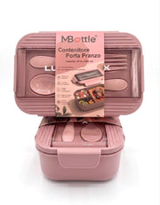 Contenitore Porta Pranzo Rosa Mille Baci (1200 ml)